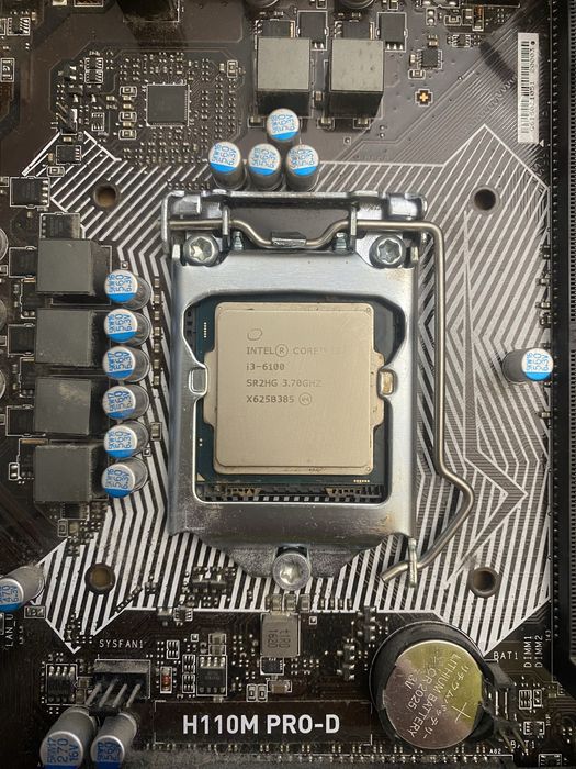 MSI H110M PRO-D + Intel Core i3-6100 OKAZJA!!!