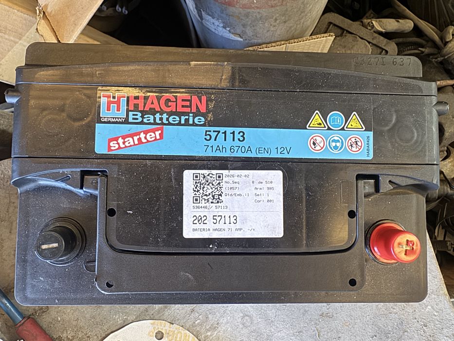 Vendo bateria Nova 71Ah  670A 12V