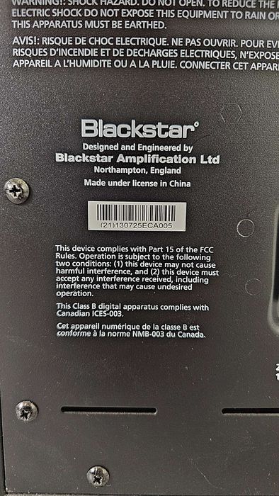 Комбоусилитель для электрогитары Blackstar НТ-Metal-1