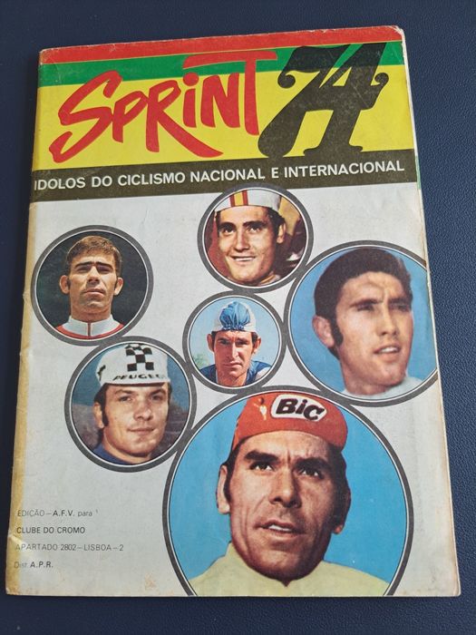Caderneta Sprit 74 ( ciclismo )
