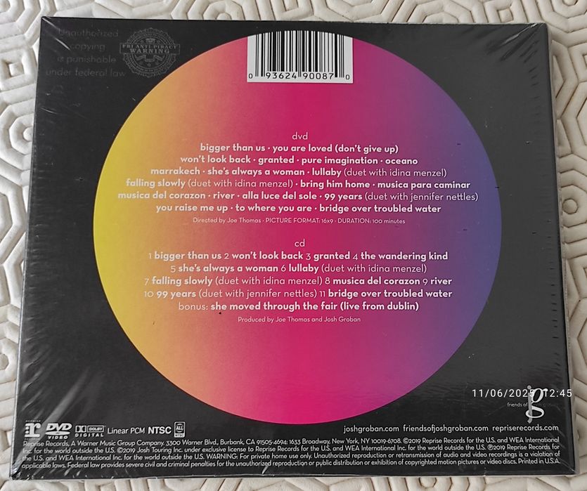 Josh Groban - Bridges Live : Madison Square Garden DVD+CD