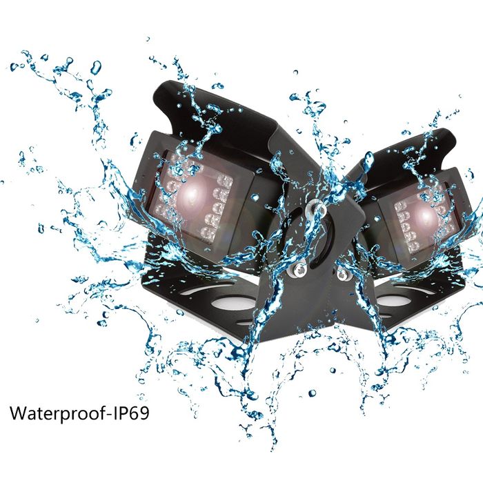 Conjunto 2 Câmaras traseiras wireless e monitor 7 polegadas NOVO