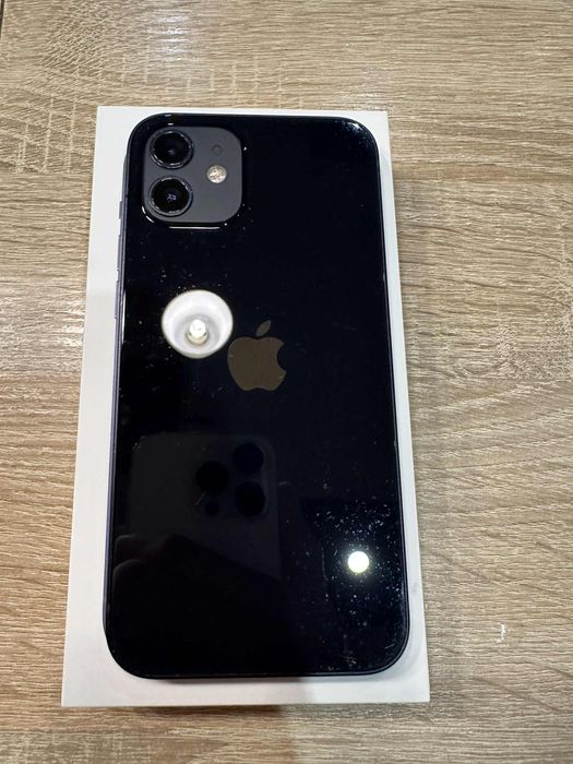 Apple iPhone 12 128 GB Czarny | Bateria 100% | Komplet | Stan BDB
