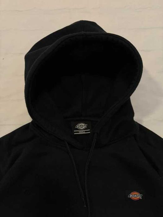Czarna bluza hoodie small logo Dickies S