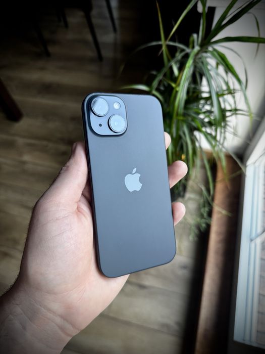 iPhone 15 128gb Black •93% kondycji  baterii SUPER STAN