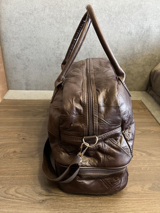 Сумка дорожная Cotton TRADERS. Натуральная кожа. Новая.