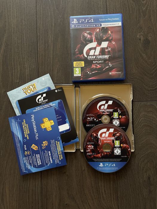 Gran turismo sport spec 2 ps4 ps5 steelbook