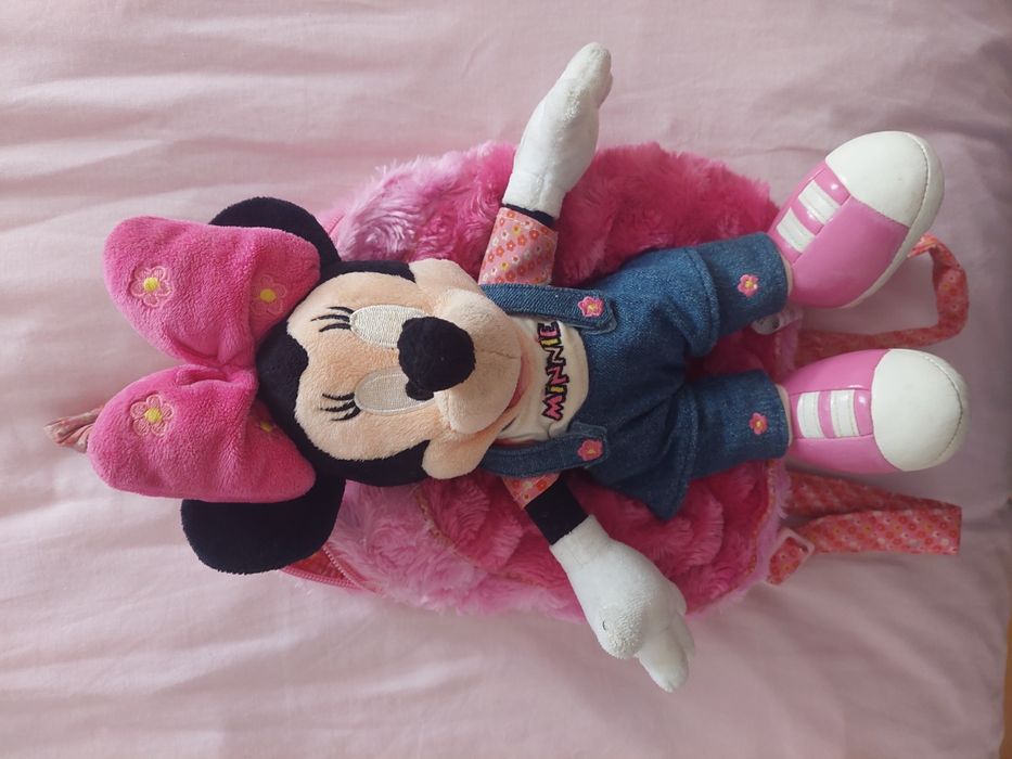 Mochila de bebé menina da Minnie
