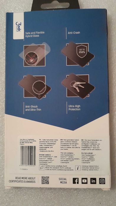 szkło hartowane xiaomi redmi note 10  lite  3mk premium