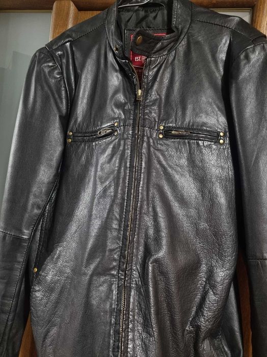 Куртка Jack&Jones натуральна шкіра Size S