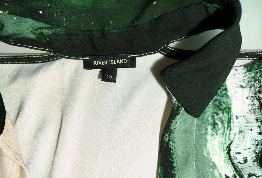 River Island S-M Трендова сукня на запах деловое платье девочке