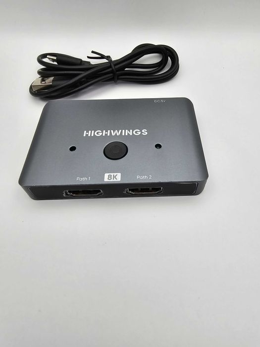 Przełącznik hub HDMI 2.1 Rozgałęźnik HDMI 8K, Highwings