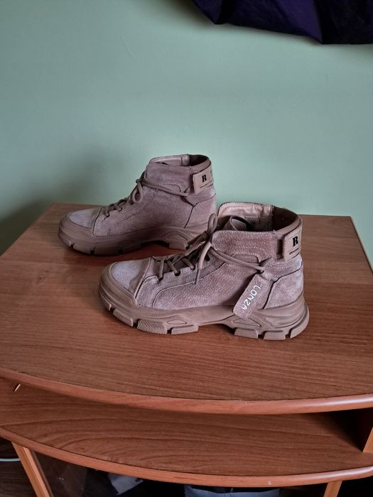 Черевики жіночі замша/шкіра Lonza