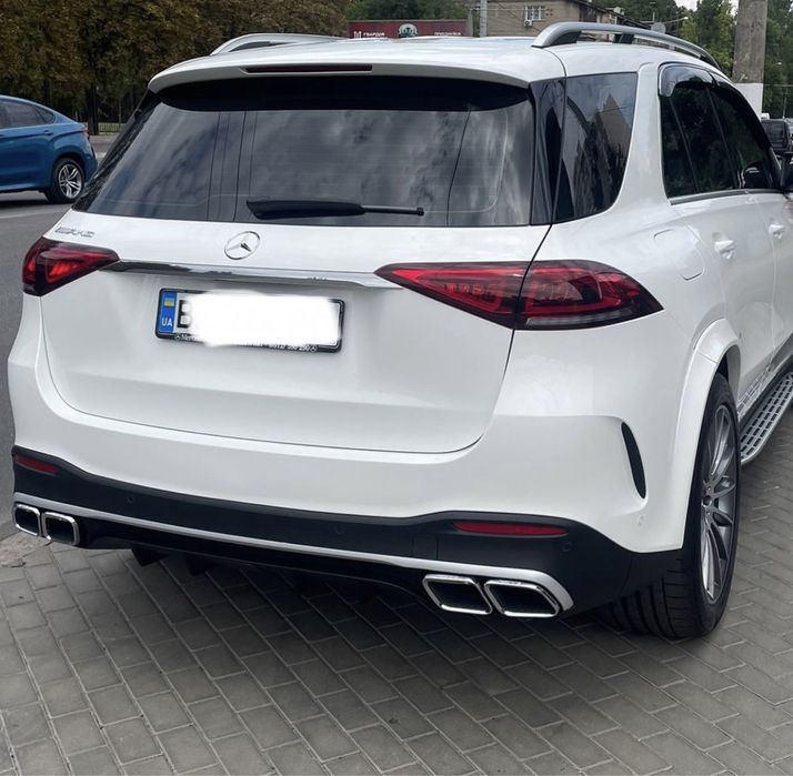 Обвес GLE 63 AMG для Mercedes GLЕ-Class W167 бампер диффузор решетка