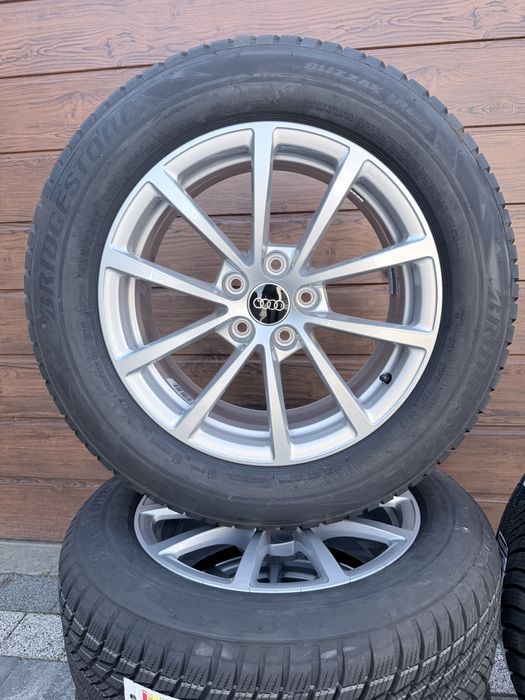 Koła zimowe nowe Audi A6c8 Q3 8u Q3f3  225/60r18 Bridgestone blizzak lm001