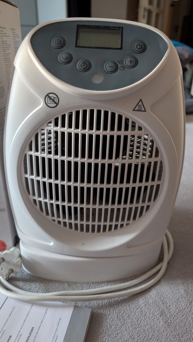 Termowentylator obrotowy z pilotem