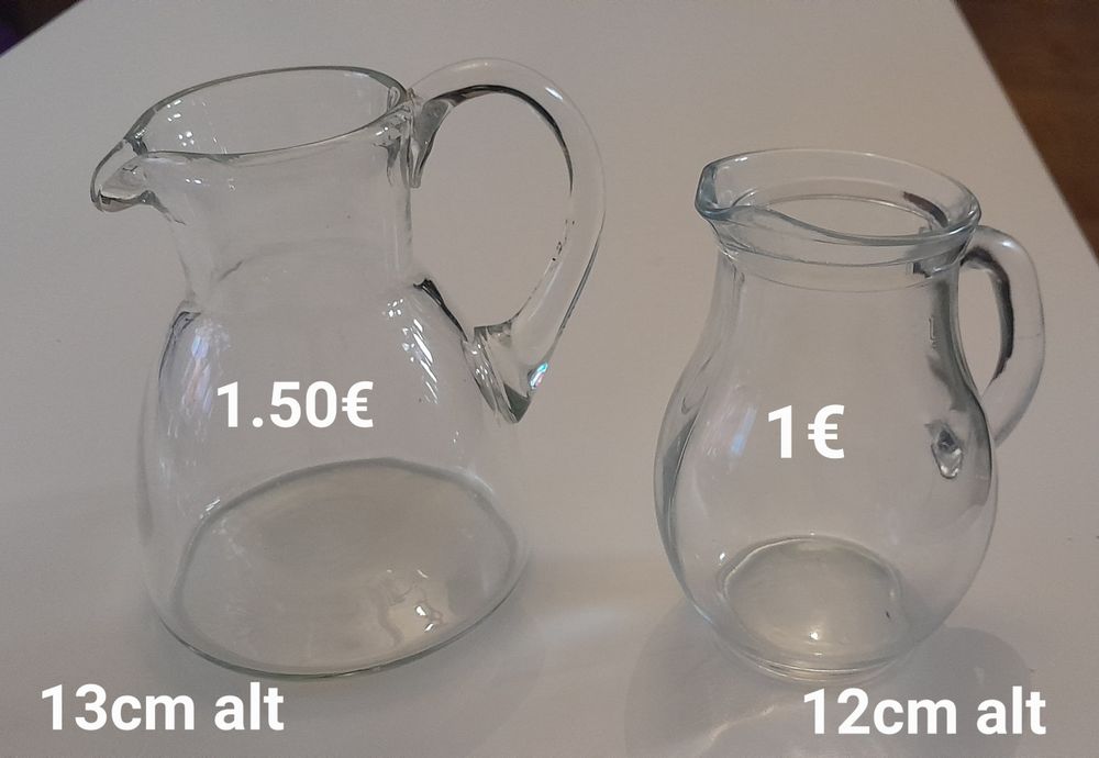 Loiças variadas vidro