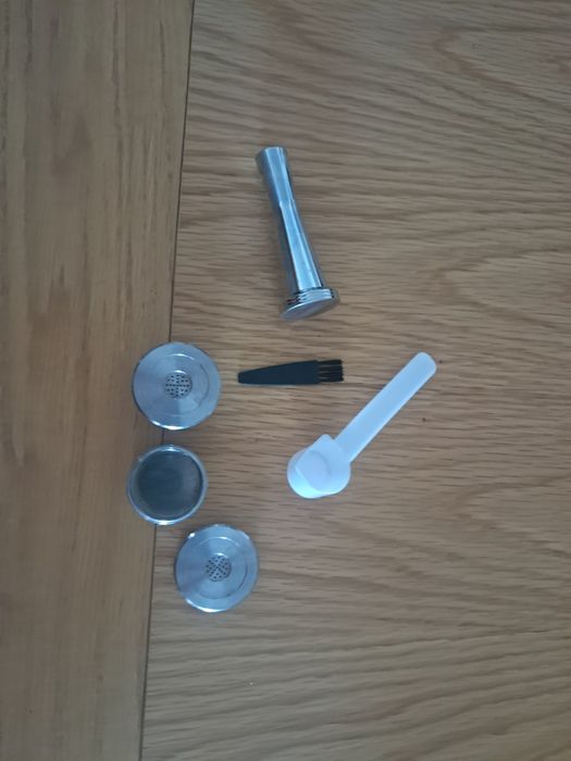 2 Cápsulas de café inox recarregáveis para máquina delta