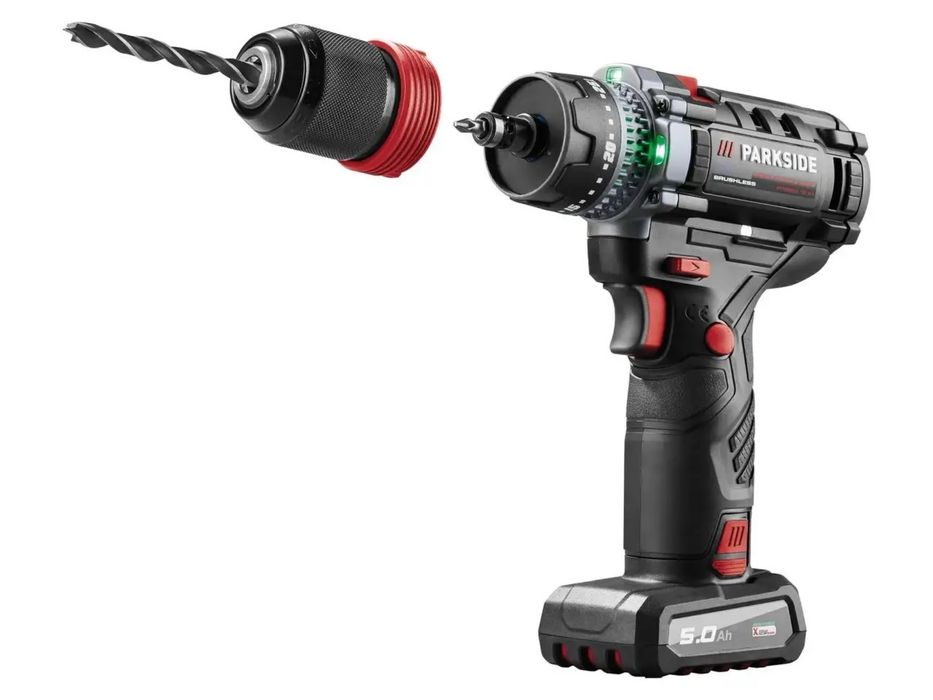 Акумуляторний шуруповерт Parkside PPBSSA 12 A1 Шуруповерт безщітковий