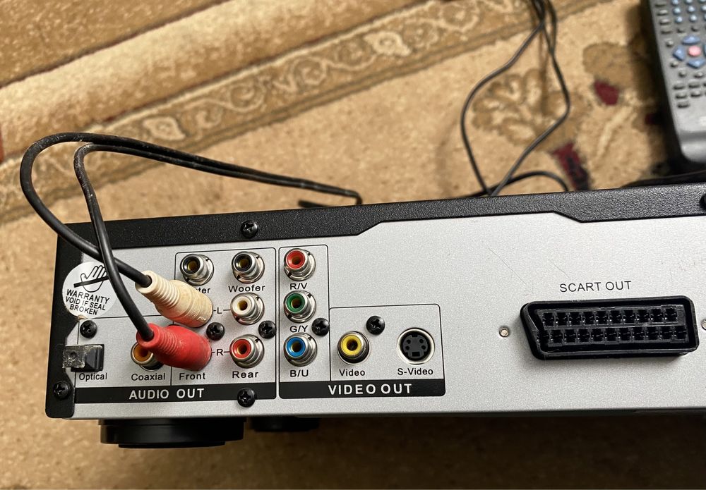 DVD-програвач Mustek V560 black DVD-PLAYER