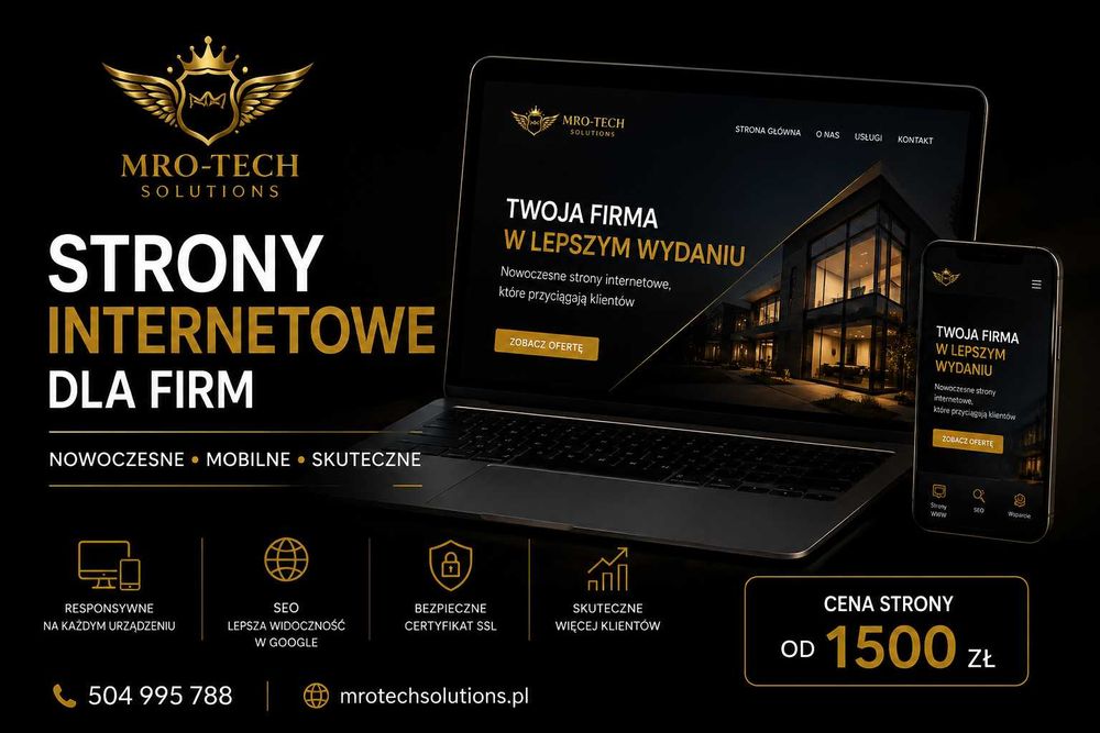 strony internetowe.