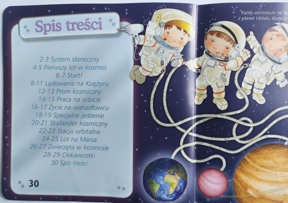 Mali astronauci - Książeczka dla dzieci