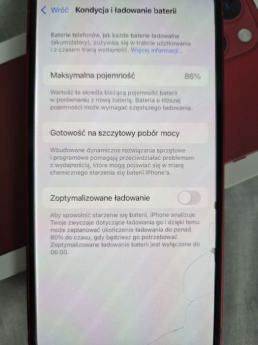 IPhone 13 czerwony