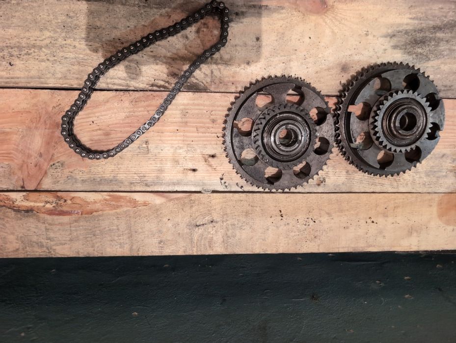 Корзина сцепления Планета Иж 2шт + цепь