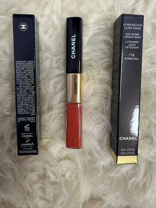 CHANEL Le Rouge Duo Ultra Tenue 176 Burning Red NOWA