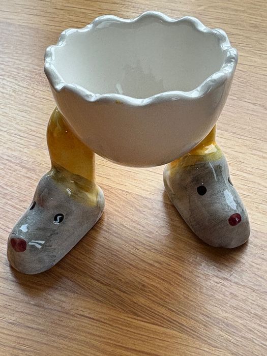 Podstawki ceramiczne do jajek Casablanca
