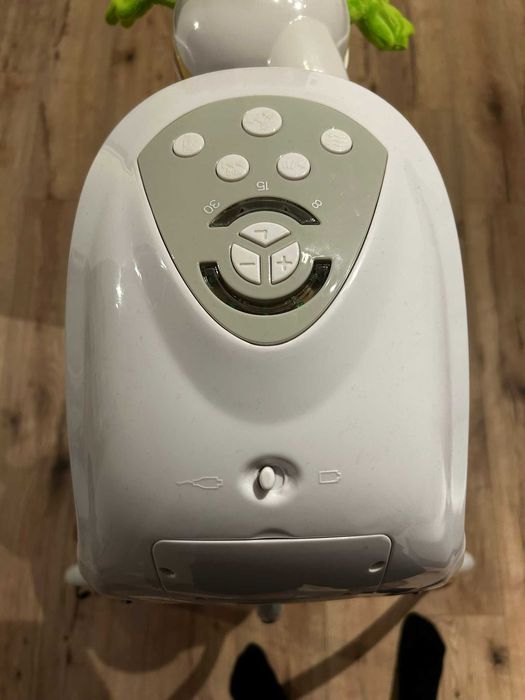 Caretero BUGIES Beżowy - Huśtawka / bujaczek elektryczny dla dziecka