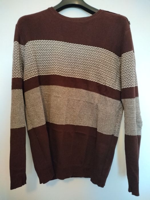 Camisola de malha bordeaux da Springfield XXL