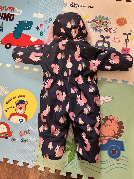 Комбінезон зимовий 80р + 6см Lenne