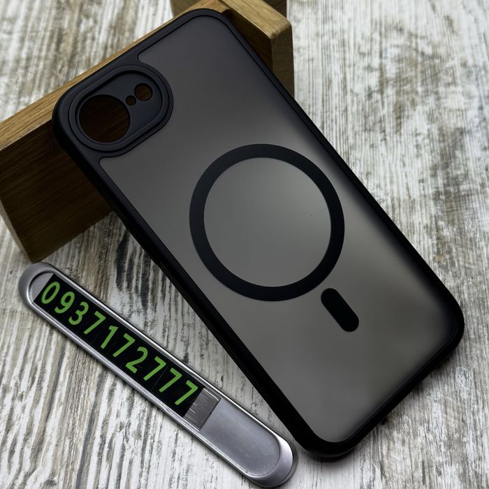 Чехол ударостойкий Bloom Matt MagSafe на iPhone 16e/ 17e/ 17 Pro Max Матовый. Чохол