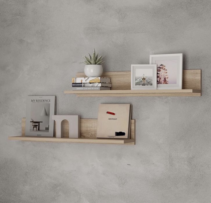 Полка настенная для книг  Поличка навісна Полиця настінна Стелаж