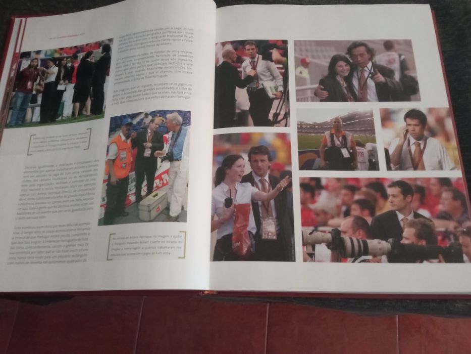 Livro 'O Sonho Comanda a Vida' Euro 2004