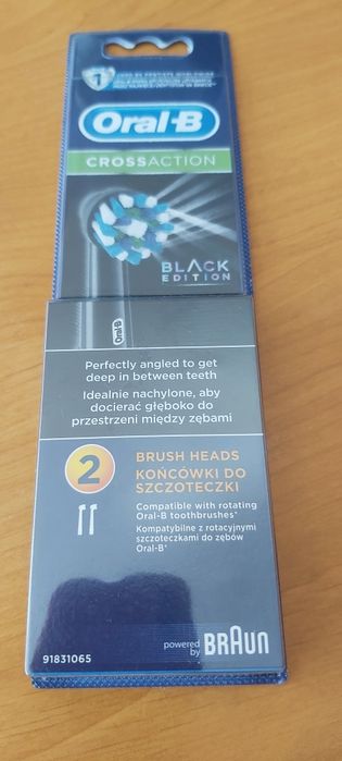 Elektryczna szczoteczka do zębów Oral-B +końcówka do szczoteczki