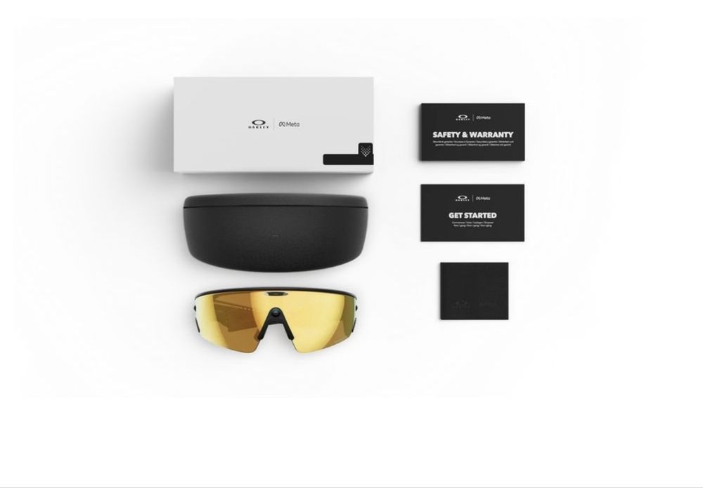 Oakley Meta Vanguard Prizm 24K Black — смарт-окуляри, OW8001-0452