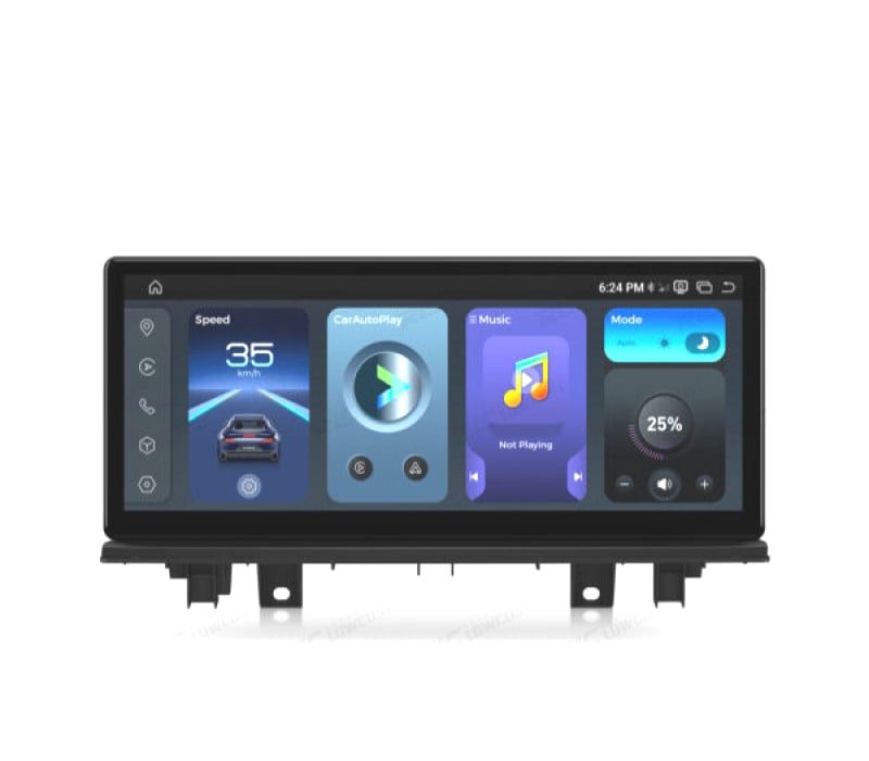 RÁDIO GPS ANDROID 14 BMW X1 F48 / X2 F39 EVO 12.3" 8GB+256GB
