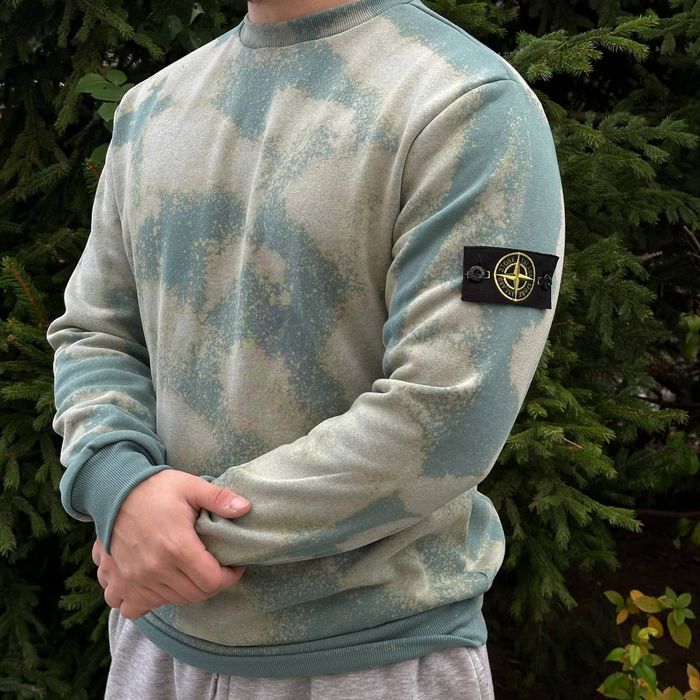 Світшот Stone island гарний стиль Тай даю XS,S,M,L,ZL