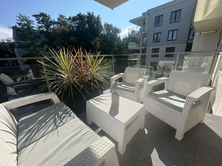 Apartament Kołobrzeg Polanki 41m2 | Taras 11.5m2 | Garaż | Blisko Morza