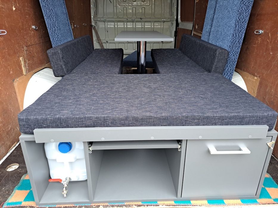 Zabudowa kempingowa mobilna camper box do busa kamper box