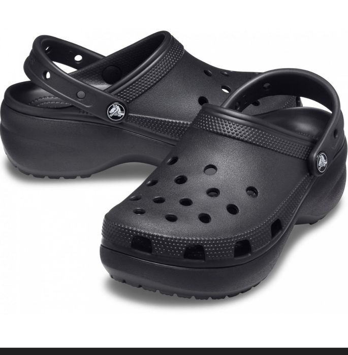 Жіночі крокси Crocs Jibbitz Classic Platform Clog  37-38 (W7) 23 см