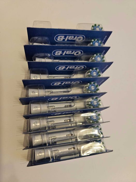Oral-B Pro CrossAction Oryginalne końcówki do szczoteczki 9 szt białe
