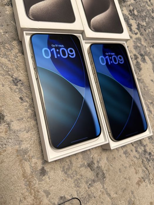 Iphone 15 Pro Max 256gb neverlock фіз сім