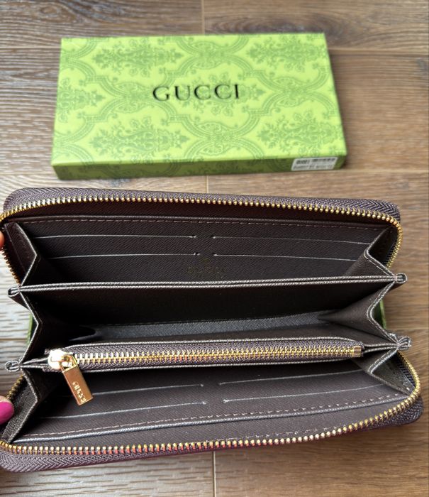 Portfel długi Gucci z pudełkiem