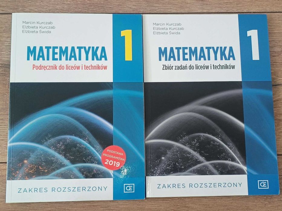 matematyka 1 zbior zadan + podrecznik, oe pazdro, zakres rozszerzony