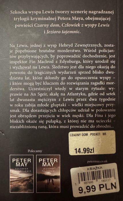 Czarny dom Peter May