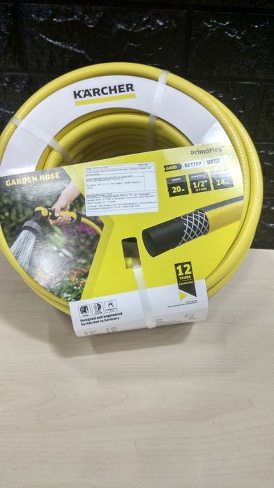 Шланг Керхер для поливу, підключення до мийки Primo flex 1/2 20м