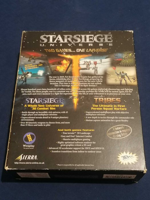 [PC] Starsiege Universe (Starsiege + Tribes)